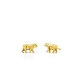 Boma Jewelry California Grizzly Bear Earring Studs