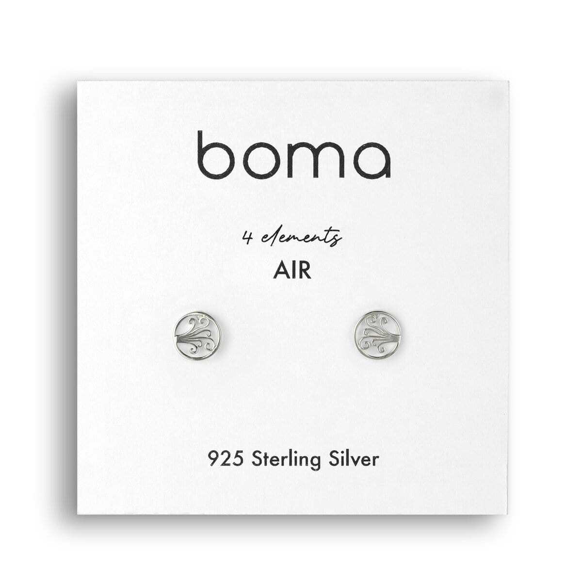 Boma Jewelry Air Wind Element Studs