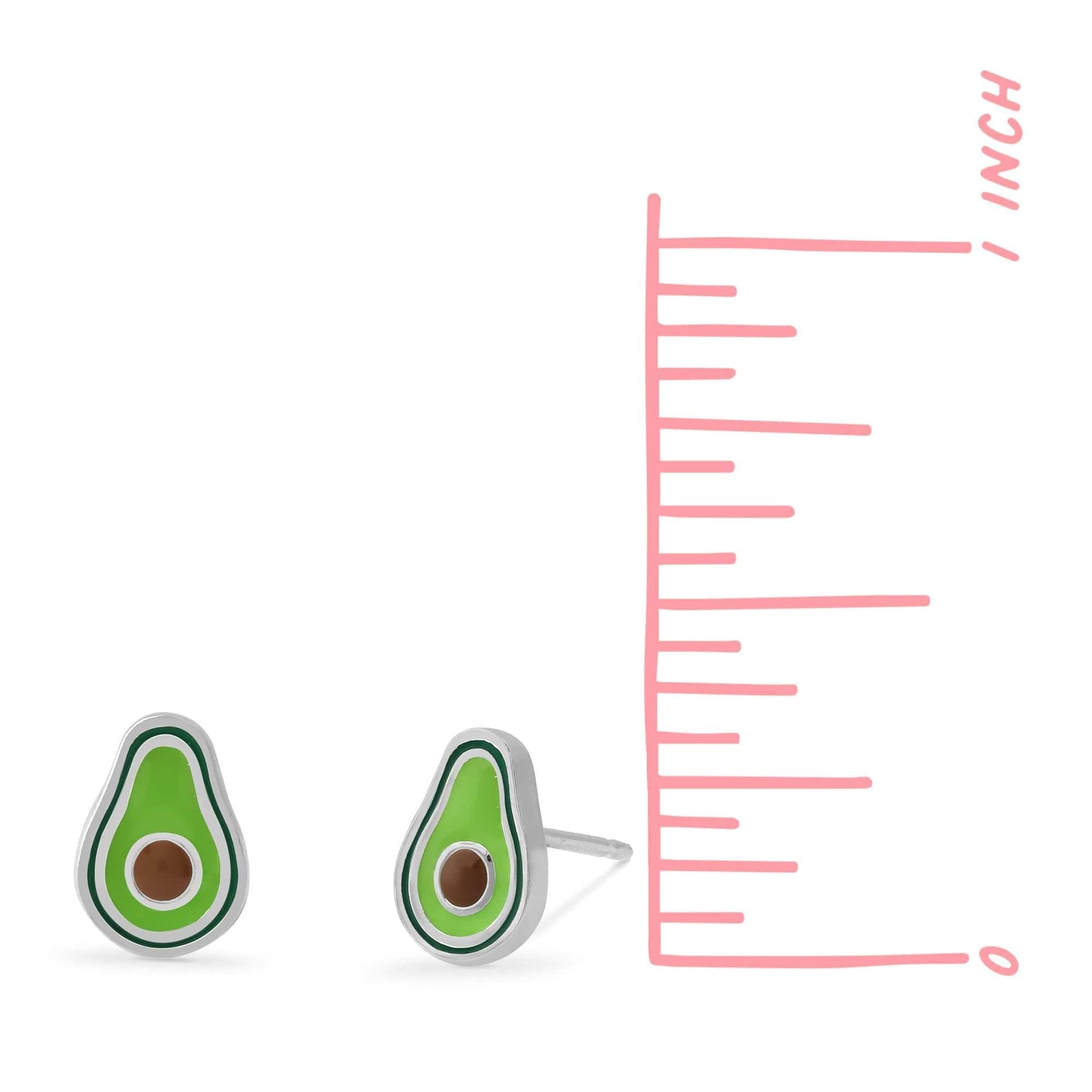 Boma Jewelry Earrings Avocado Stud Earrings