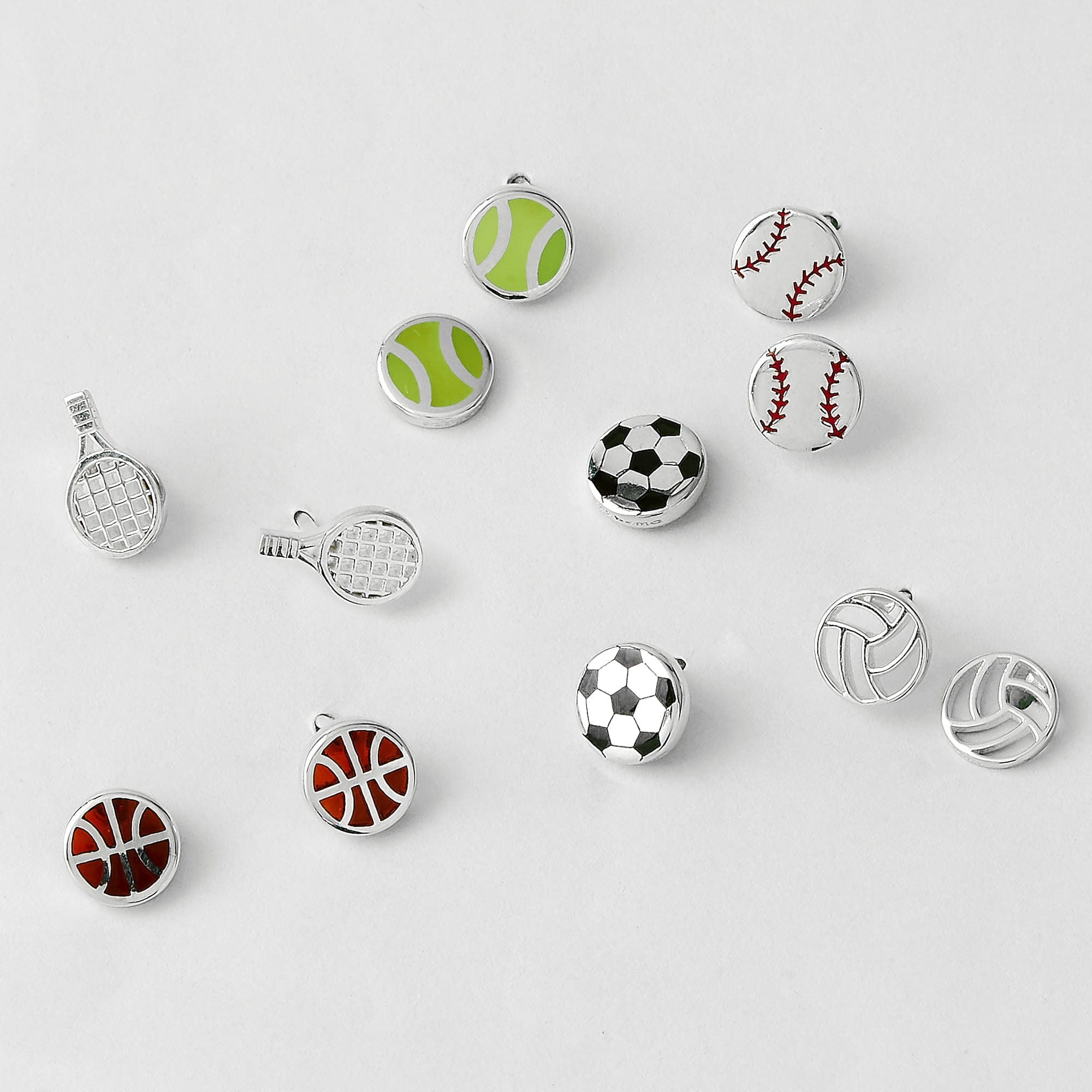 Boma Jewelry Earrings Basketball Studs