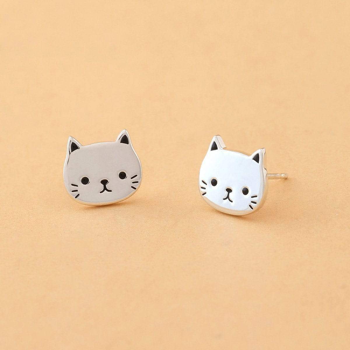 Boma Jewelry Earrings Cat Stud Earrings