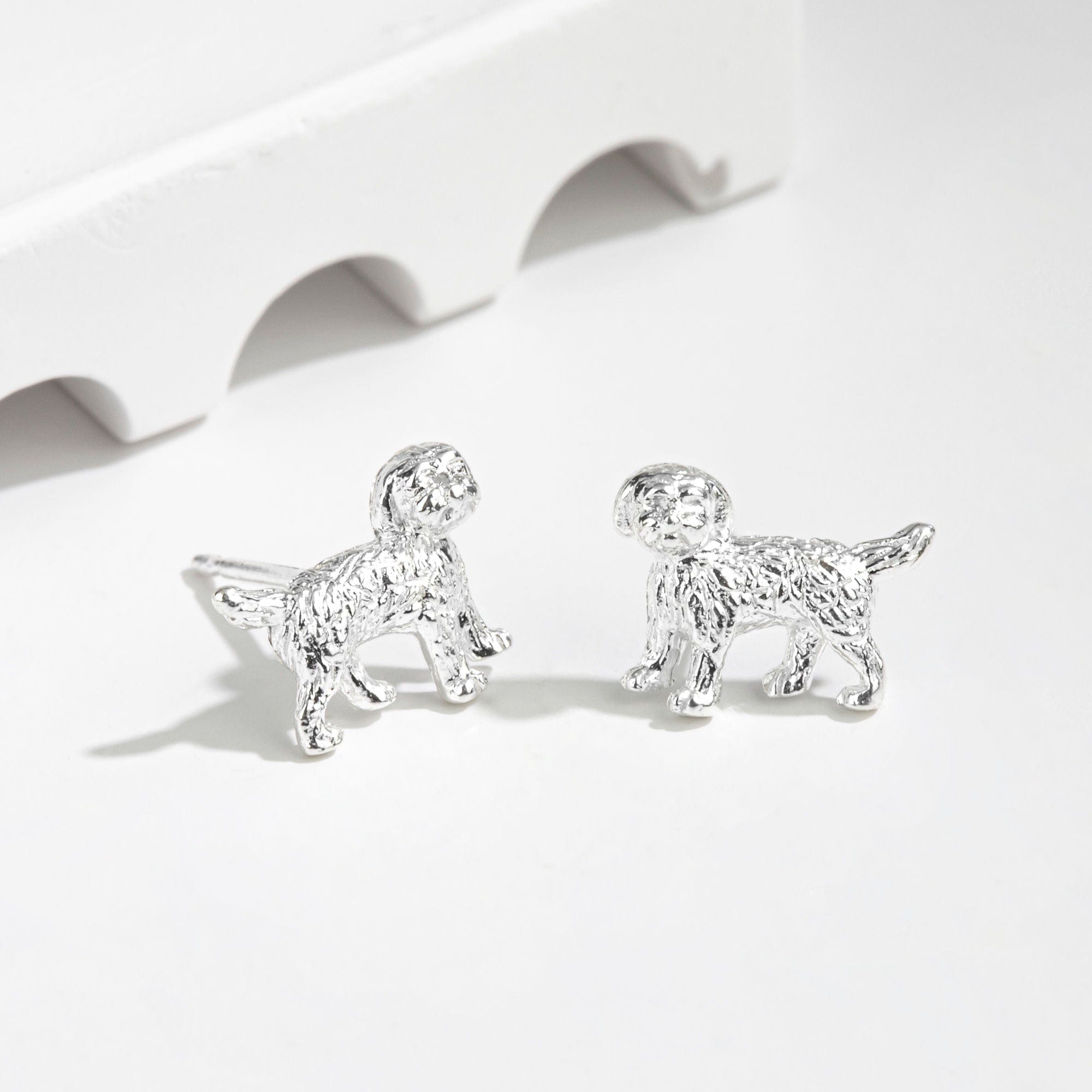 Boma Jewelry Earrings Cockapoo Dog Stud Earrings