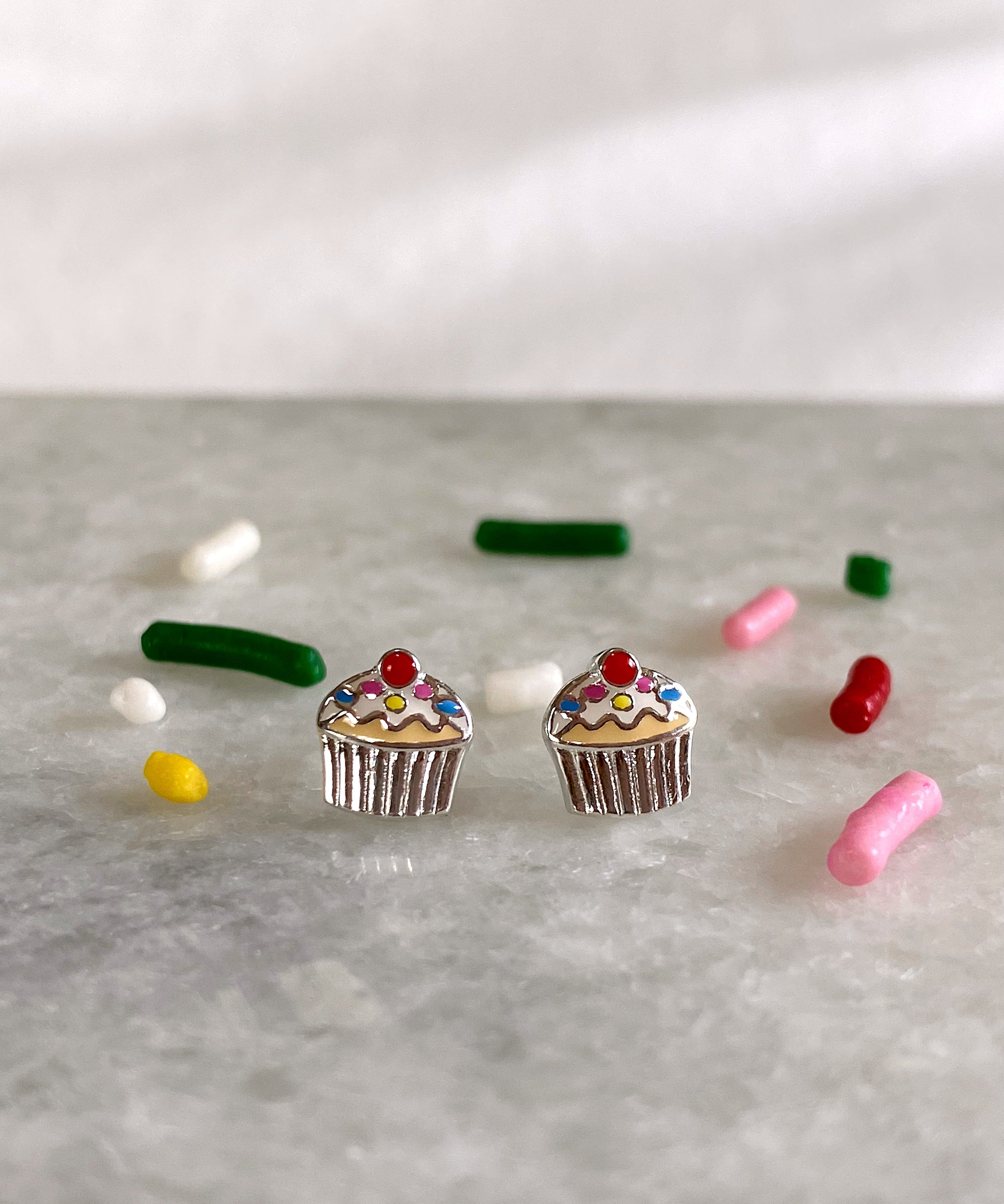 Boma Jewelry Earrings Cupcake Studs