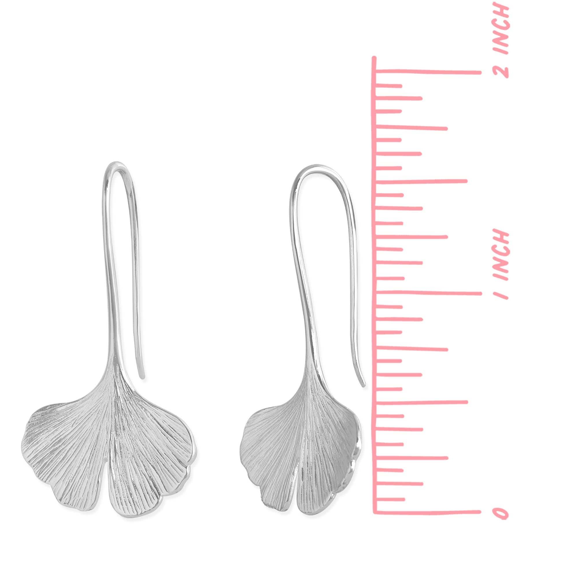 Boma Jewelry Earrings Ginkgo Leaf Earrings