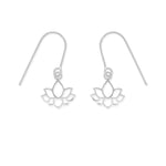 Boma Jewelry Earrings Lotus Flower Dangle Earrings