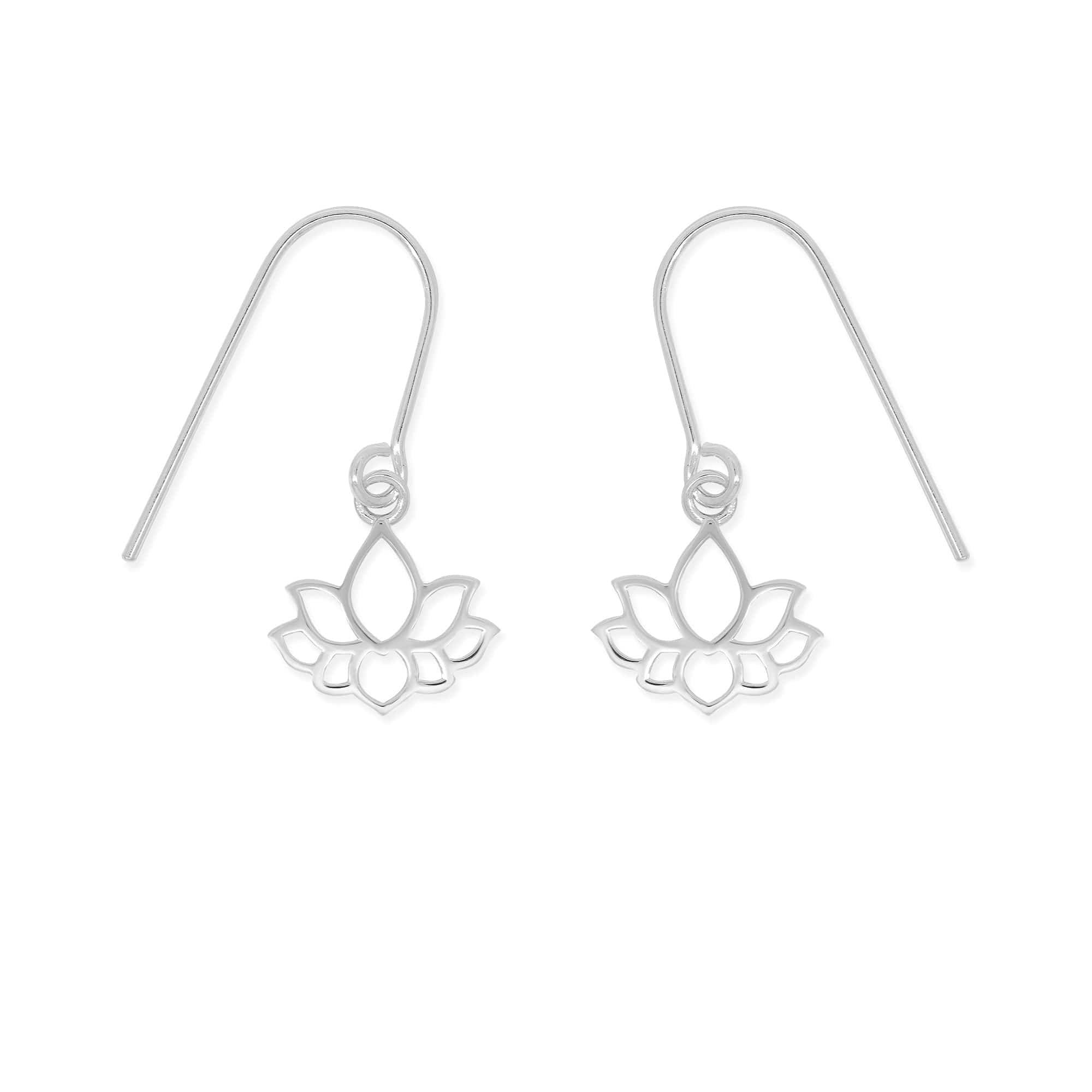 Boma Jewelry Earrings Lotus Flower Dangle Earrings