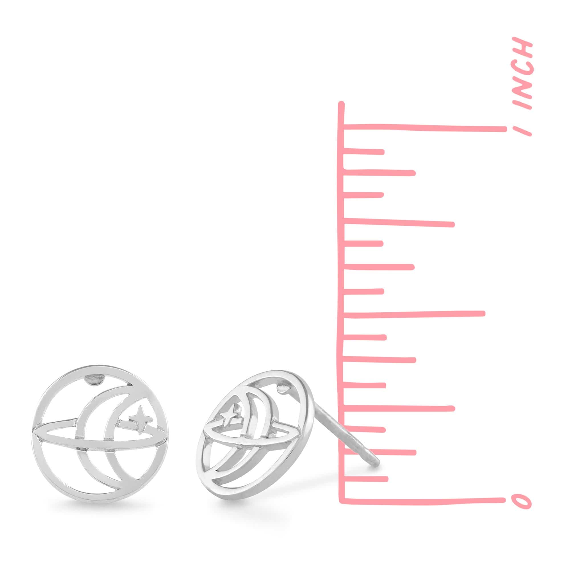 Boma Jewelry Earrings Orbit Studs