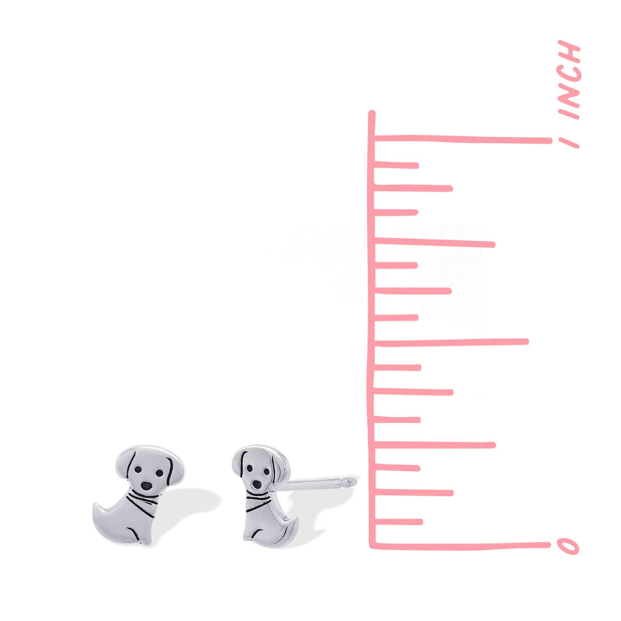 Boma Jewelry Earrings Puppy Studs