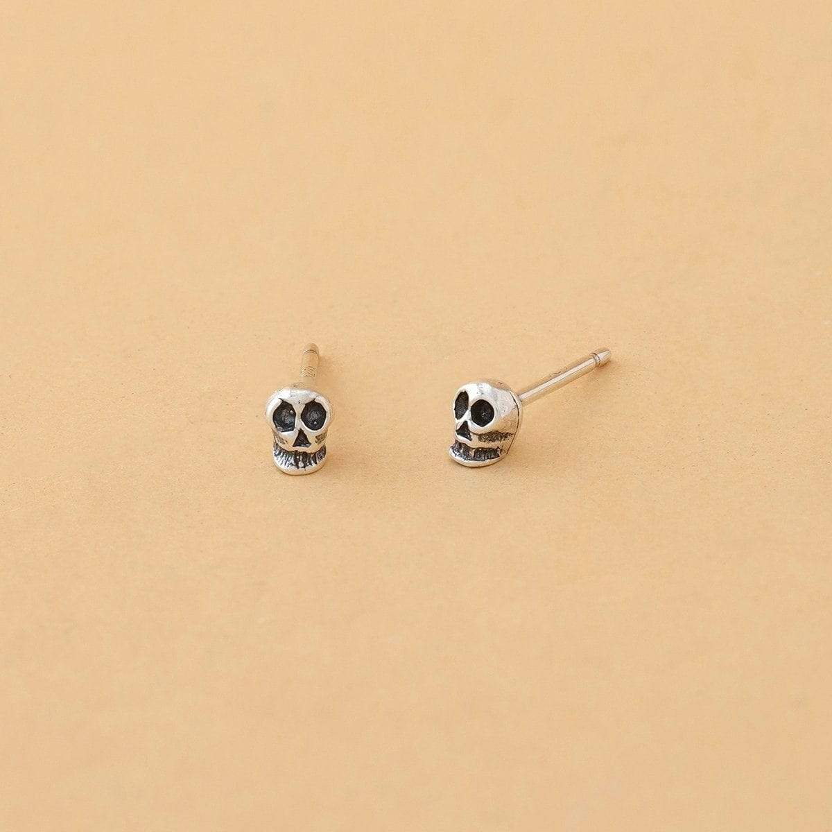 Boma Jewelry Earrings Skeleton Skull Stud Earrings