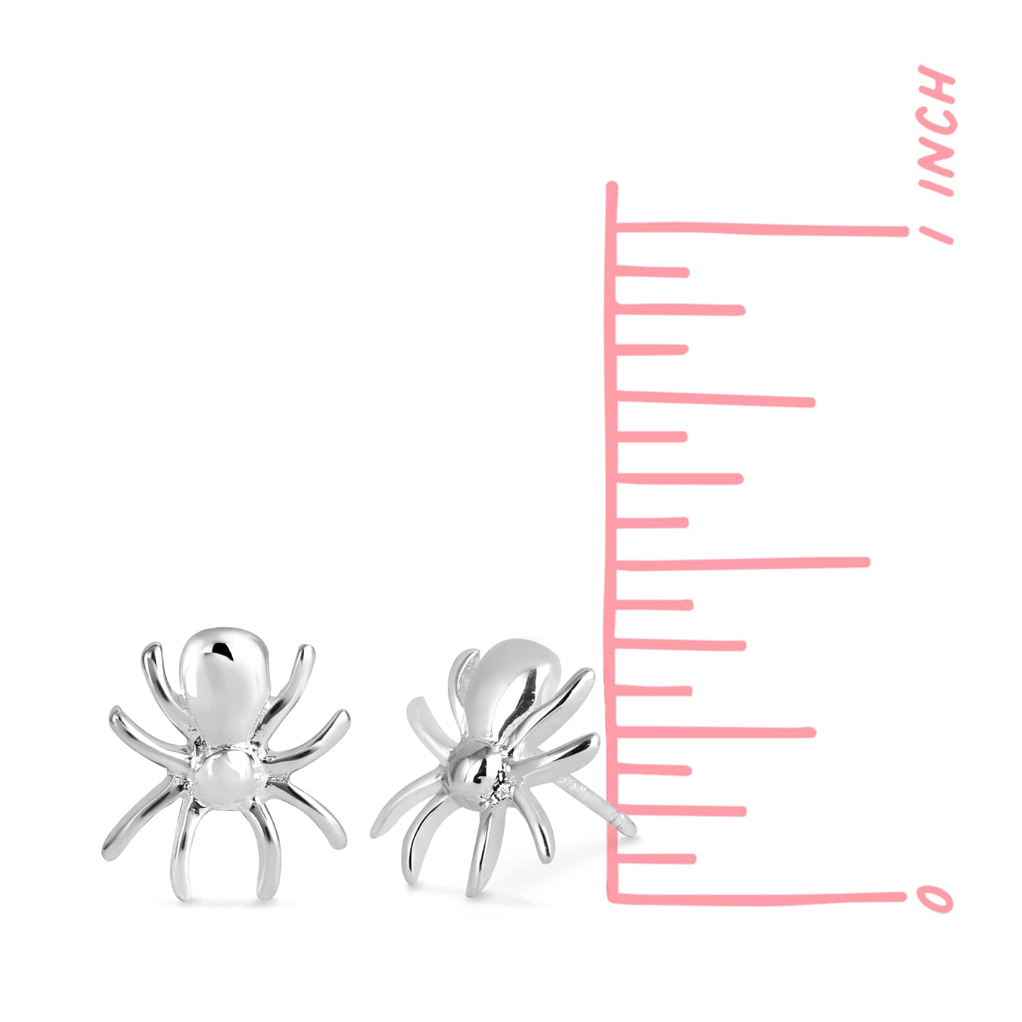 Boma Jewelry Earrings Spider Studs