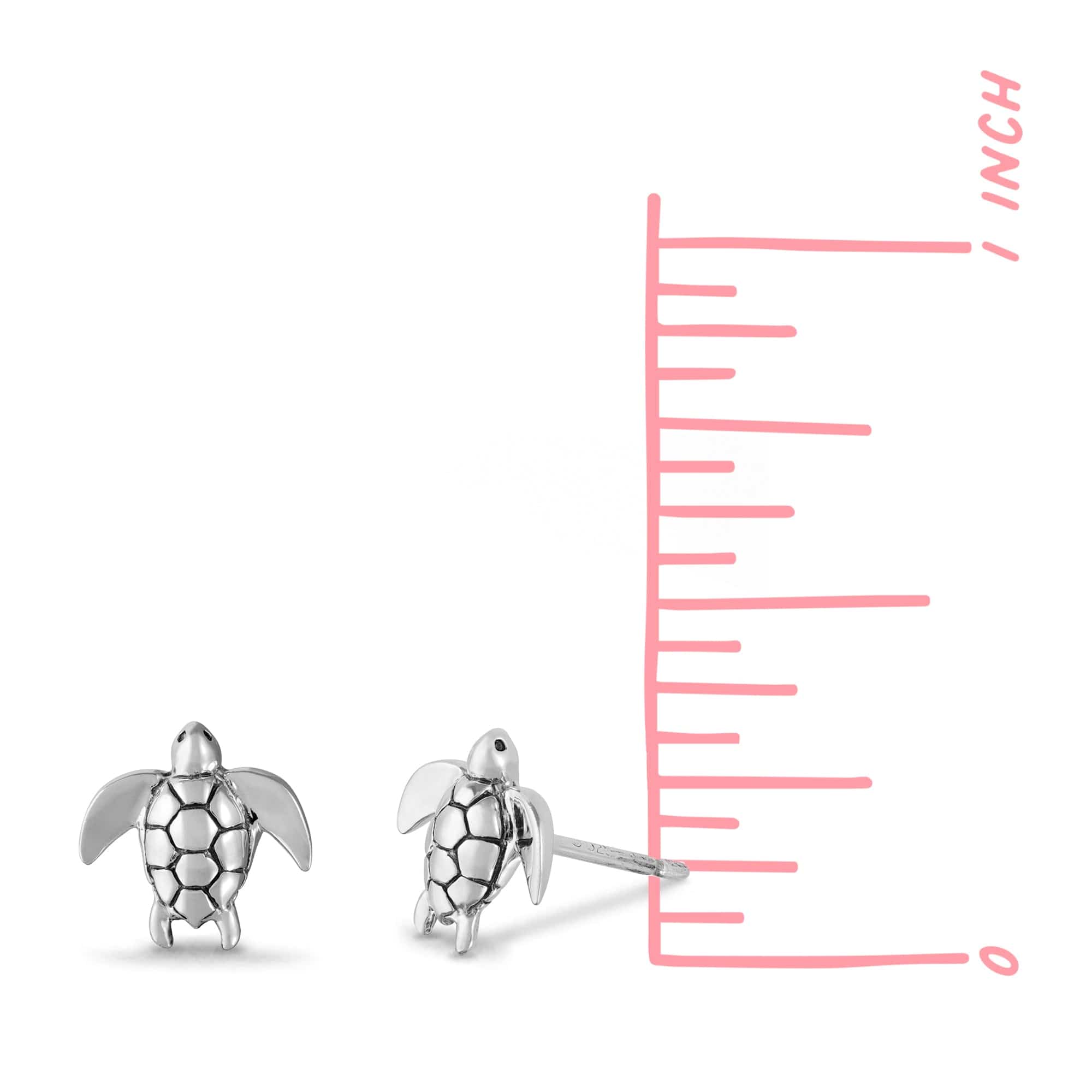 Boma Jewelry Earrings Turtle Studs