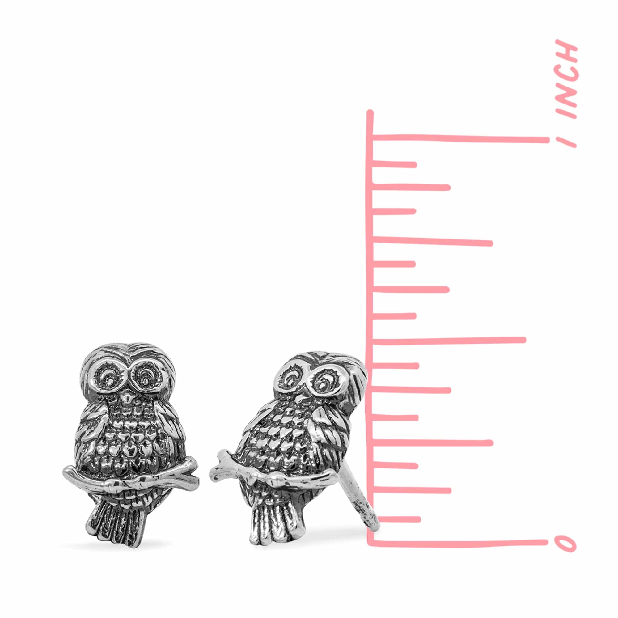 Boma Jewelry Earrings Wise Owl Stud Earrings