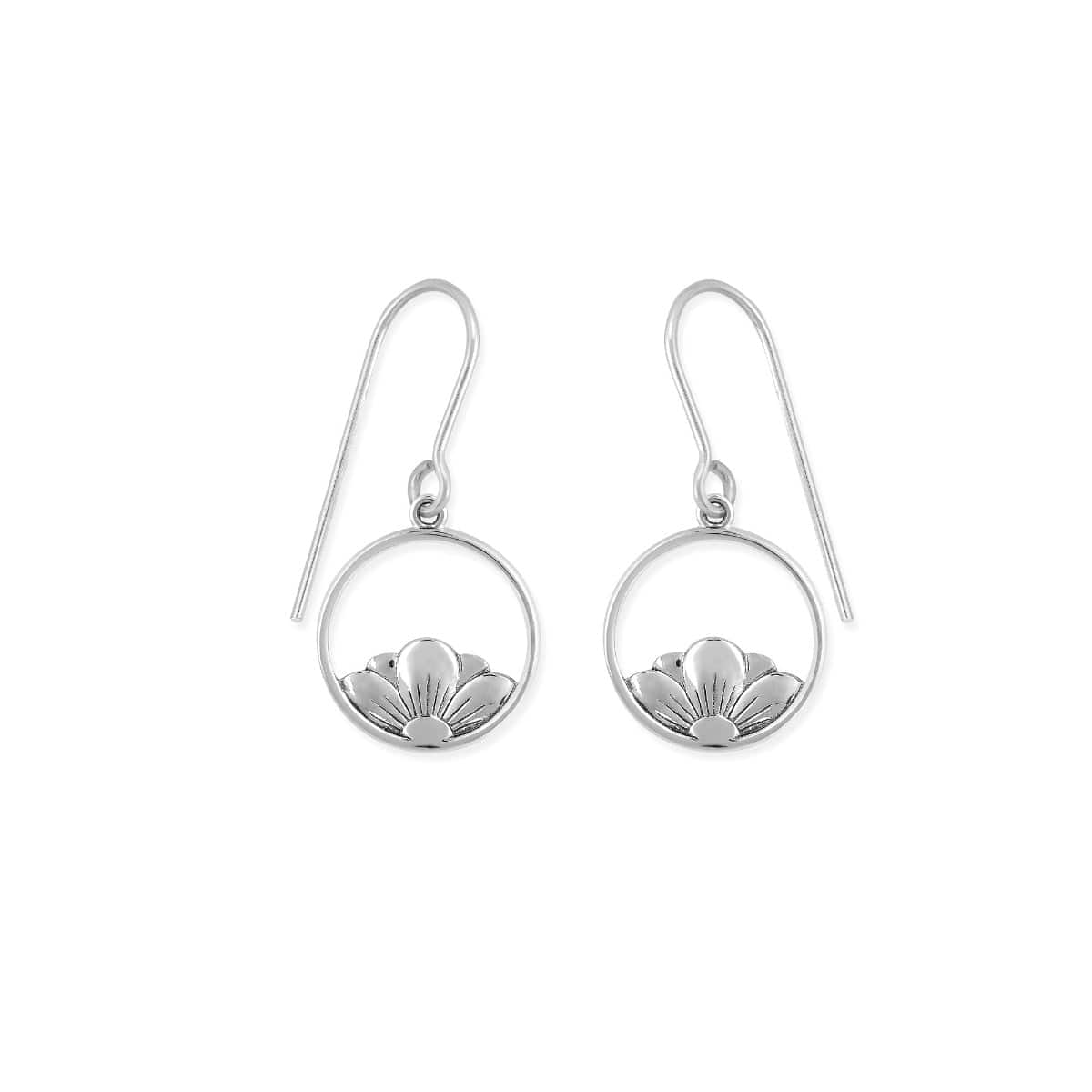 Boma Jewelry Flower Petal Dangle Earrings