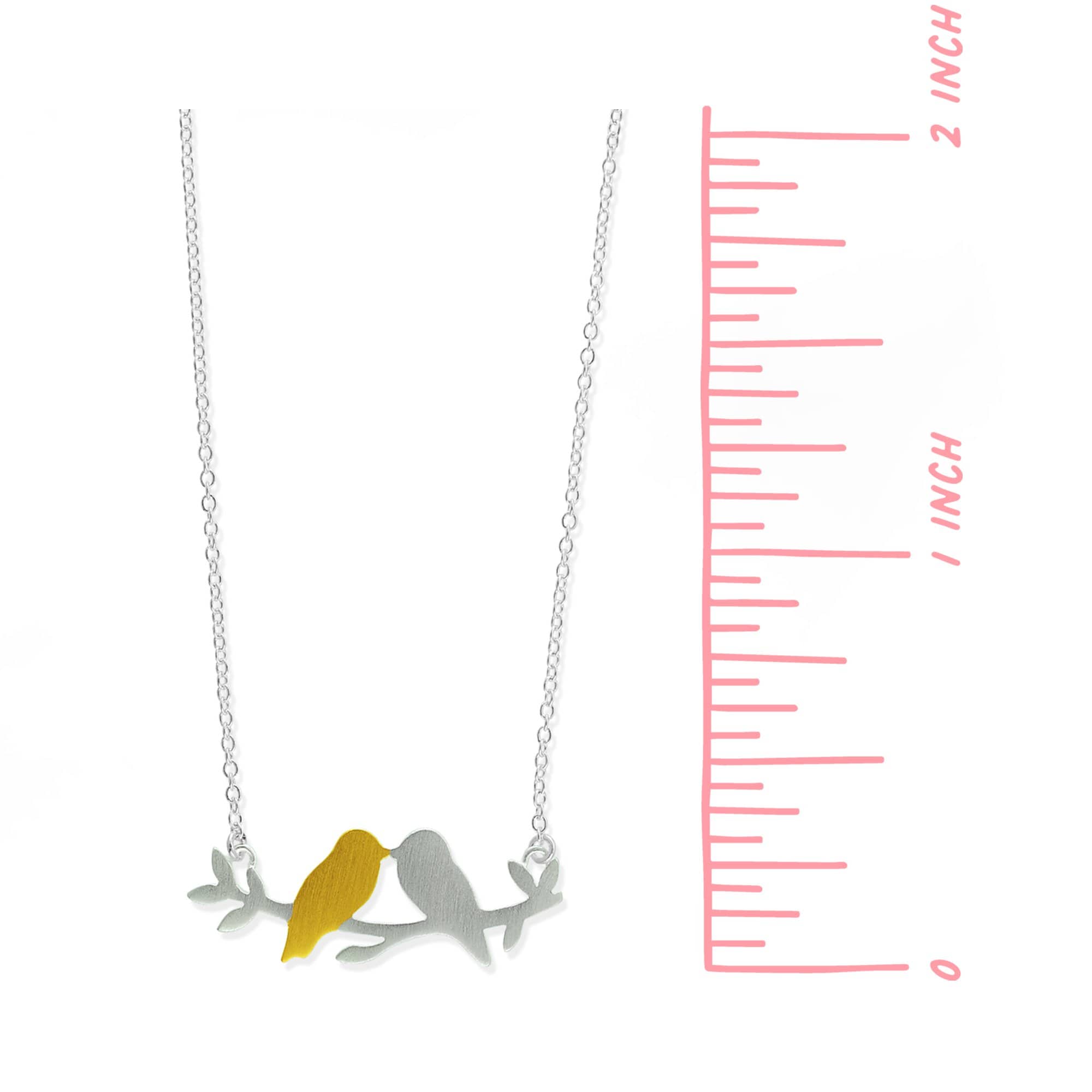 Boma Jewelry Necklaces Two Birds Necklace