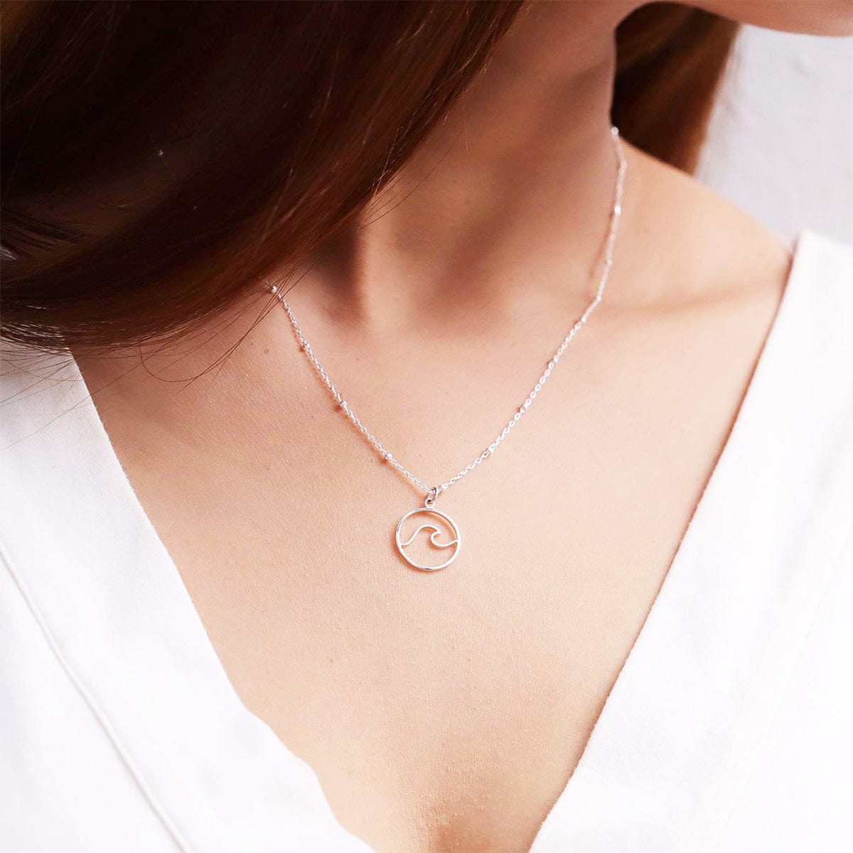 Boma Jewelry Wave Element Necklace